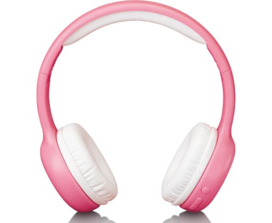 Lenco on-ear austiņas ar Bluetooth bērniem, rozā - HPB-110PK