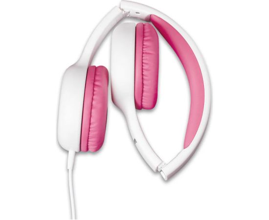 Lenco on-ear austiņas bērniem, rozā - HP-010PK