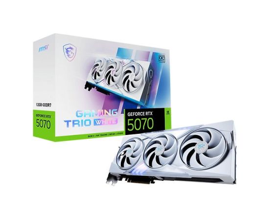 MSI GeForce RTX 5070 12G GAMING TRIO OC WHITE