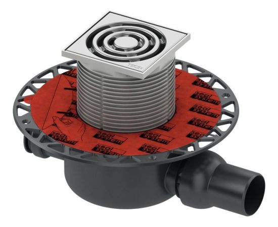 TECEdrainpoint S120 traps DN50 hor.izplūde