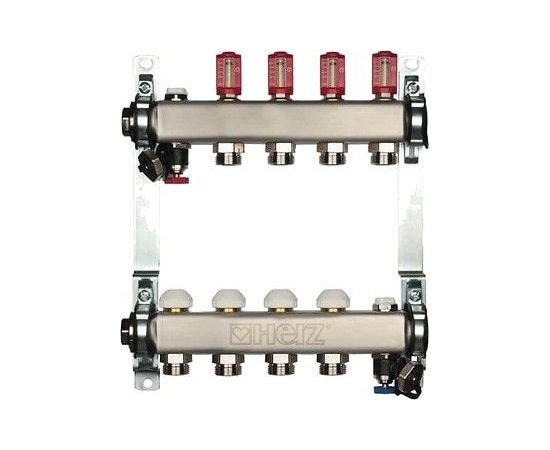 Коллектор теплого пола TS 1"x3/4"н.р. 4 контура