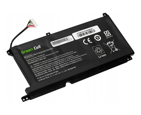 Akumulators Green Cell PG03XL L48495-005 HP