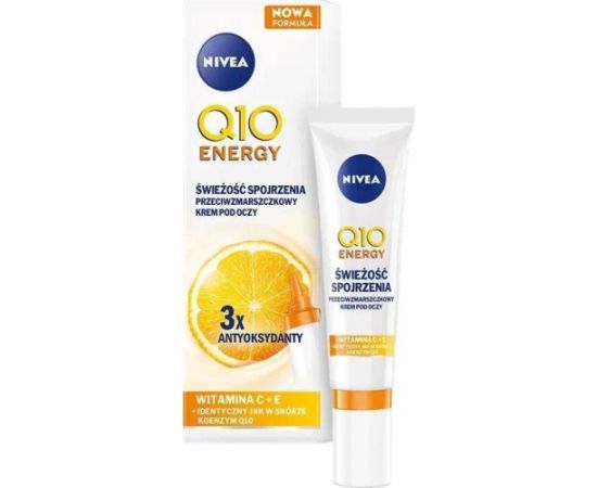 Nivea Q10 Energy Świeżość Spojrzenia przeciwzmarszczkowy krem pod oczy 15ml