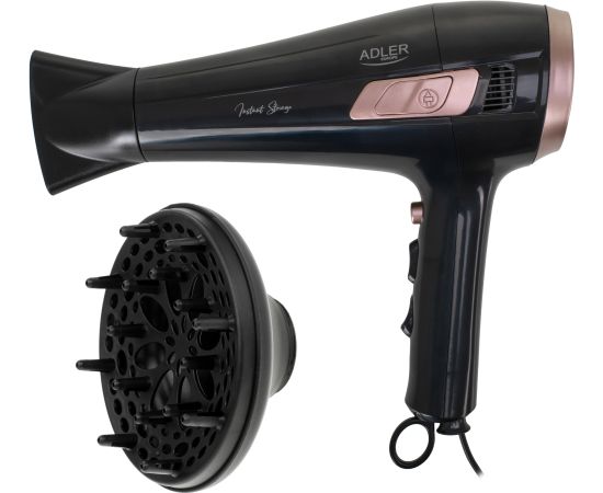 Adler AD 2283 Фен с втягивающимся шнуром питания 2400W