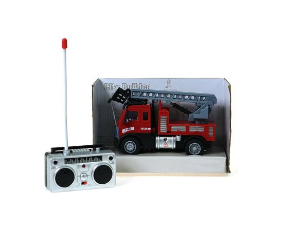 Adar Radiovadāma ugunsdzēsēju mašīna 14,5x7,5x6,5 cm (gaisma, 4 virz., uz baterijām) 581753