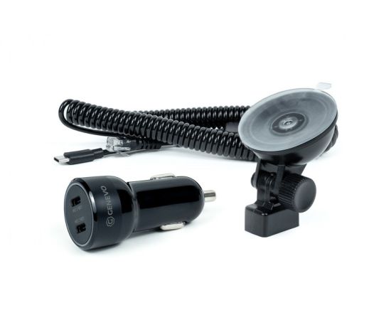 Set Of Magnetic Holder And Usb Power Cord For Genevo Max
