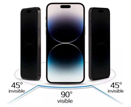 iLike Samsung  GALAXY S24 / S25 Tempered Privacy Glass Black