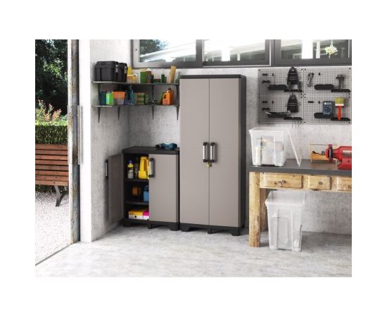 Keter Skapis Armadio Pro Basso 68x39x90cm pelēks/melns