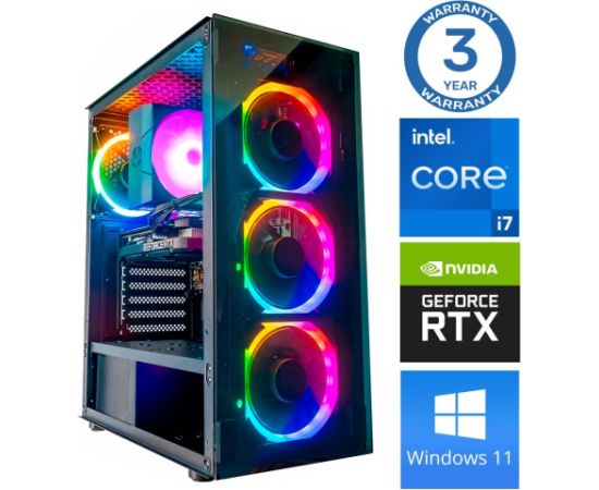 INTOP i7-12700F 16GB 1TB SSD M.2 NVME RTX3060 12GB WIN11