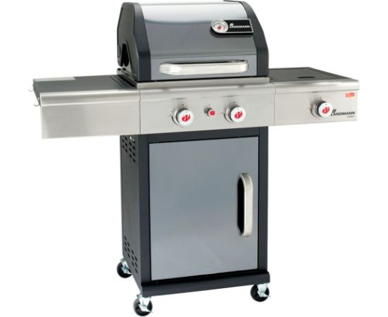 Landmann Triton 2.1 PTS maxX (12918) Grill ogrodowy gazowy 10.8 kW 48 cm x 44 cm