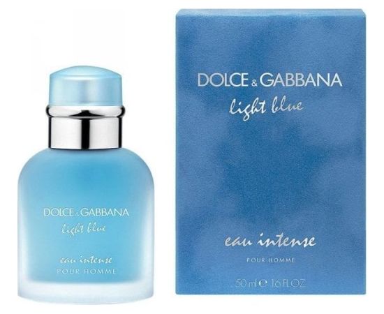 Dolce & Gabbana Perfumy Męskie Dolce & Gabbana   EDP Light Blue Eau Intense Pour Homme 50 ml Vīriešu Smaržas