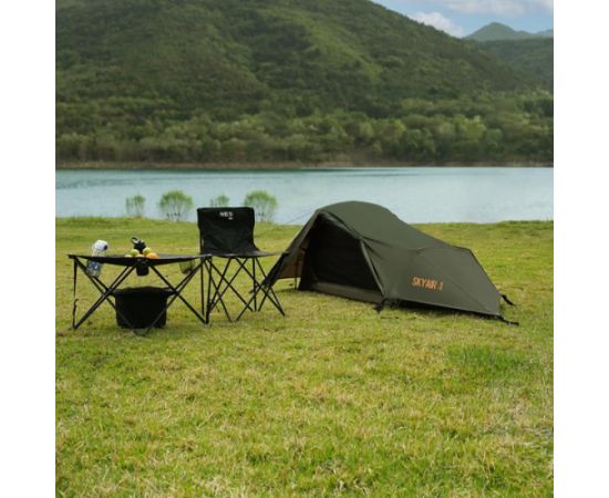 Telts NC2501 TENT ULTRA LIGHT SKYAIR 1 GREEN NILS CAMP Палатки