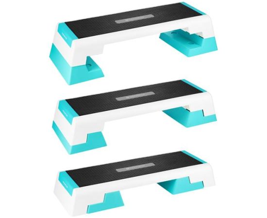 Stepa platforma AS007 WHITE/MINT AEROBIC STEP HMS PREMIUM