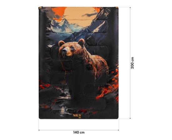NC3601 3-IN-1 guļammaiss DOUBLE BEAR NILS CAMP
