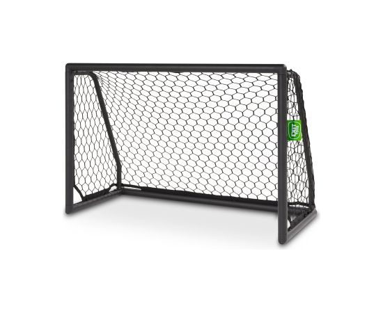 EXIT Scala alumīnija futbola vārti 120x80cm - melni