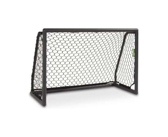 EXIT Scala alumīnija futbola vārti 120x80cm - melni