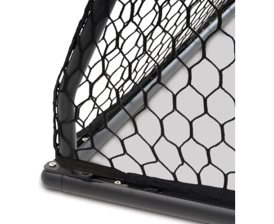 EXIT Scala alumīnija futbola vārti 120x80cm - melni
