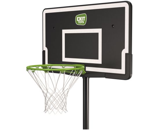 Pārvietojams basketbola grozs EXIT NovaStar regulējama augstuma basketbola aizmugure, kas aug kopā ar jums