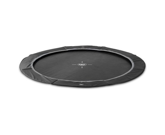 EXIT InTerra zemes līmeņa sporta batuts ø366cm - melns