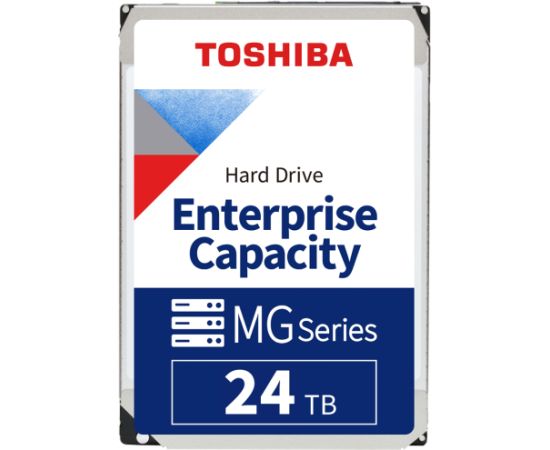 HDD Server TOSHIBA MG11 24TB MAMR 512e, 3.5'', 1024MB, 7200RPM, SATA, SKU: HDEB034GEA51F