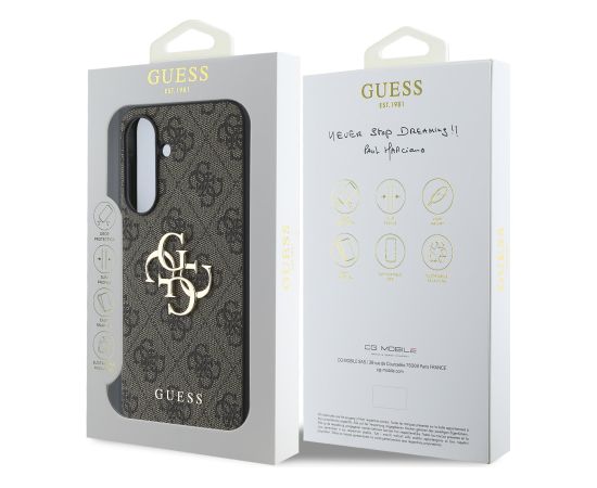 Guess PU 4G Metal Logo Case Чехол для Samsung Galaxy A36