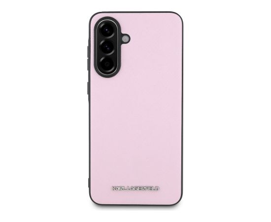 Karl Lagerfeld PU Saffiano Metal Logo Case Aizsargapvalks priek Samsung Galaxy A56