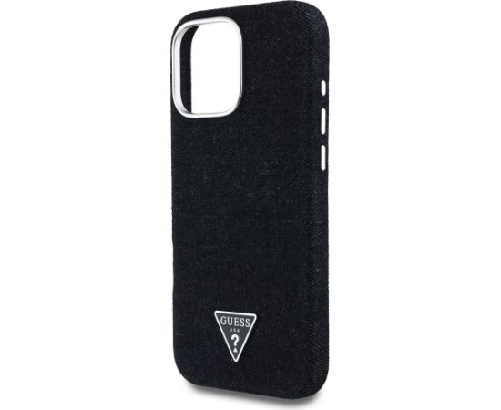 Guess Denim Triangle Logo MagSafe Case Чехол для Apple iPhone 16 Pro