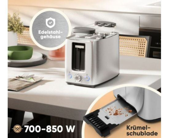 Toaster ProfiCook, stainless steel