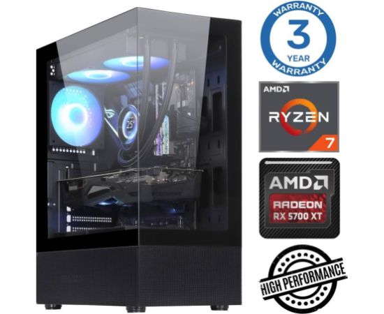 INTOP Ryzen 7 5700X 32GB 1TB SSD M.2 NVME+2TB RX5700 XT 8GB no-OS