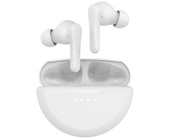 Belkin SoundForm Rhythm Headphones Wireless In-ear Calls/Music Micro-USB Bluetooth White