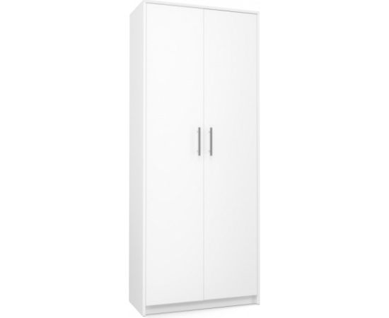 Top E Shop dokumentu skapis OLIV 2D, 74×35×180 cm, baltā krāsā