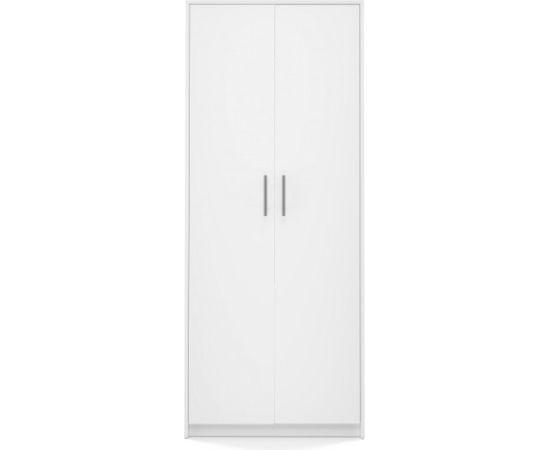 Top E Shop dokumentu skapis OLIV 2D, 74×35×180 cm, baltā krāsā