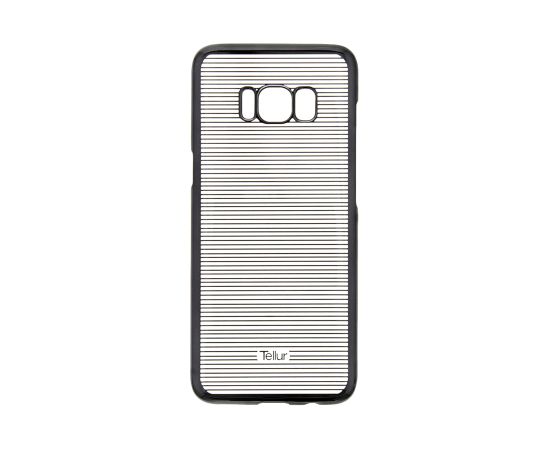 Tellur Cover Hard Case for Samsung Galaxy S8, Horizontal Stripes black