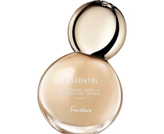 Guerlain L`Essentiel Natural Glow, Hydrating, Liquid Foundation, 00W, Porcelain Warm, SPF 20, 30 ml For Women
