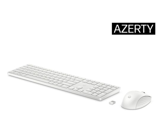 HP 655 Wireless Mouse Keyboard Combo - White - ESTONIAN / 860P8AA#UUW