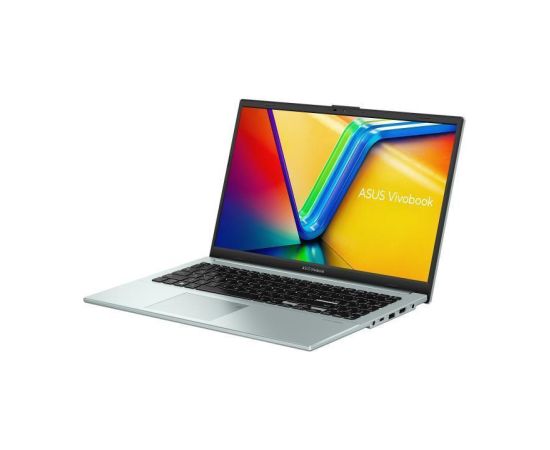 Notebook ASUS VivoBook Series Go 15 E1504FA-BQ1558W CPU  Ryzen 5 7520U 2800 MHz 15.6" 1920x1080 RAM 16GB DDR5 SSD 512GB AMD Radeon Graphics Integrated ENG Windows 11 Home Green / Grey 1.63 kg 90NB0ZR3-M02PZ0 Portatīvie datori