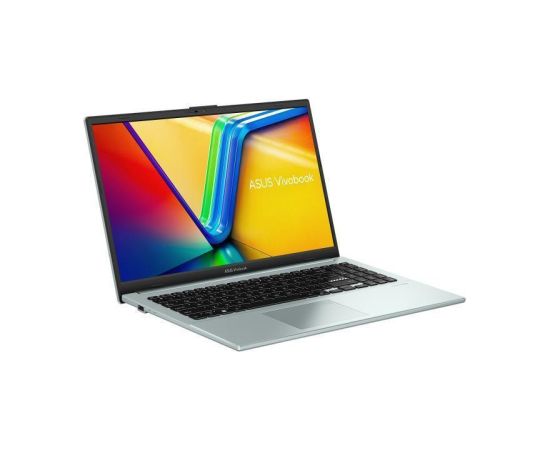 Notebook ASUS VivoBook Series Go 15 E1504FA-BQ1558W CPU  Ryzen 5 7520U 2800 MHz 15.6" 1920x1080 RAM 16GB DDR5 SSD 512GB AMD Radeon Graphics Integrated ENG Windows 11 Home Green / Grey 1.63 kg 90NB0ZR3-M02PZ0 Portatīvie datori