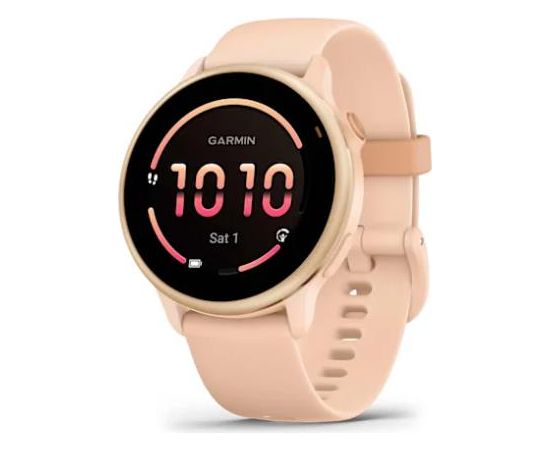 Garmin Vivoactive 6 Metallic Pink Dawn with Pink Dawn Band