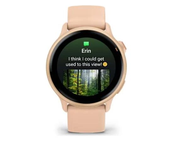 Garmin Vivoactive 6 Metallic Pink Dawn with Pink Dawn Band
