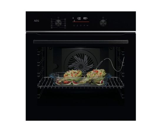 AEG TA5PB531AB cepeškrāsns, pirolīze, Steambake, termozonde
