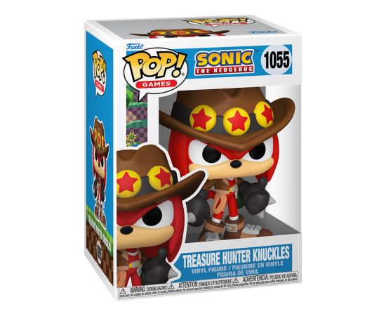 FUNKO POP! Vinila figūra: Sonic The Hedgehog - Treasure Hunter Knuckles