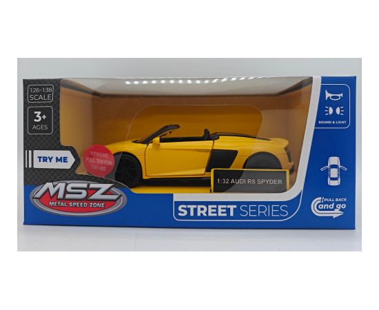 MSZ 1:32 Miniatūrais modelis - Audi R8 Spdyer
