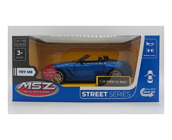 MSZ металлическая модель BMW Z4 M40i 1:30