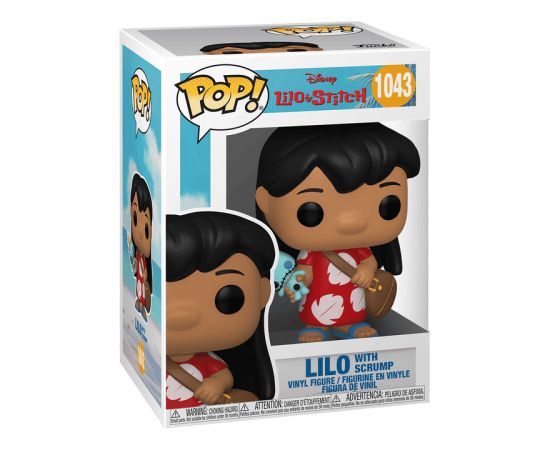FUNKO POP! Vinila figūra: Disney: Lilo & Stitch - Lilo (w/ Scrump)
