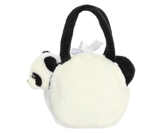AURORA Fancy Pals plīša rotaļlieta Panda somiņā, 20 cm