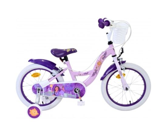 Volare Bērnu velosipēds 16 collas Disney Wish (2 rokas bremzes, uz 85% salikts) (4-6 gadiem) VOL31653