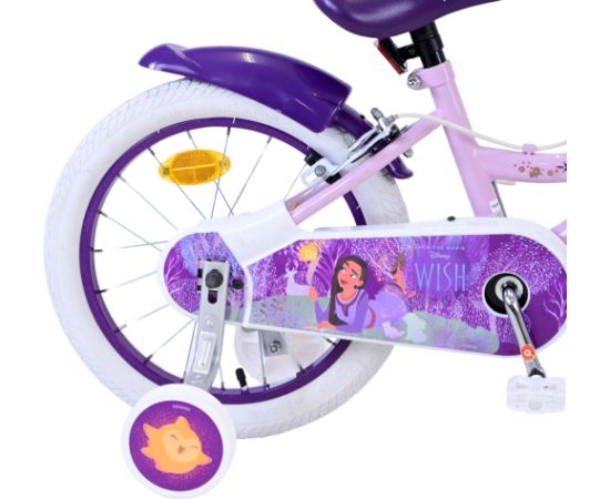 Volare Bērnu velosipēds 16 collas Disney Wish (2 rokas bremzes, uz 85% salikts) (4-6 gadiem) VOL31653