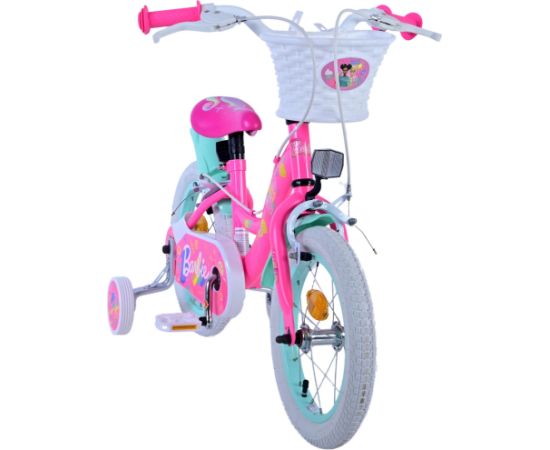 Bērnu velosipēds 14 collas Volare Barbie (2 rokas bremzes, uz 85% salikts) (3.5-5 gadiem) VOL31455 Trīsriteņi un skrejmašīna