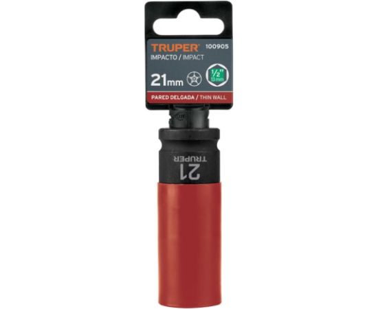 Ударная торцевая головка 21 мм 1/2" Truper® Шиномонтаж и балансировка колес