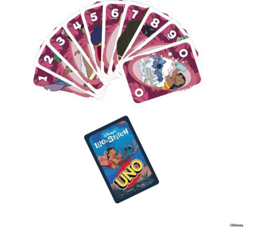 Mattel UNO gra karciana Lilo i Stitch (JCC10)